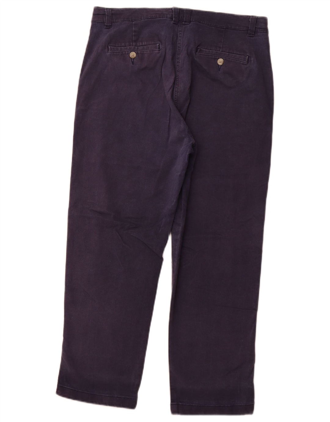 JOULES Womens Crop Chino Trousers UK 14 Medium W34 L24 Navy Blue Cotton