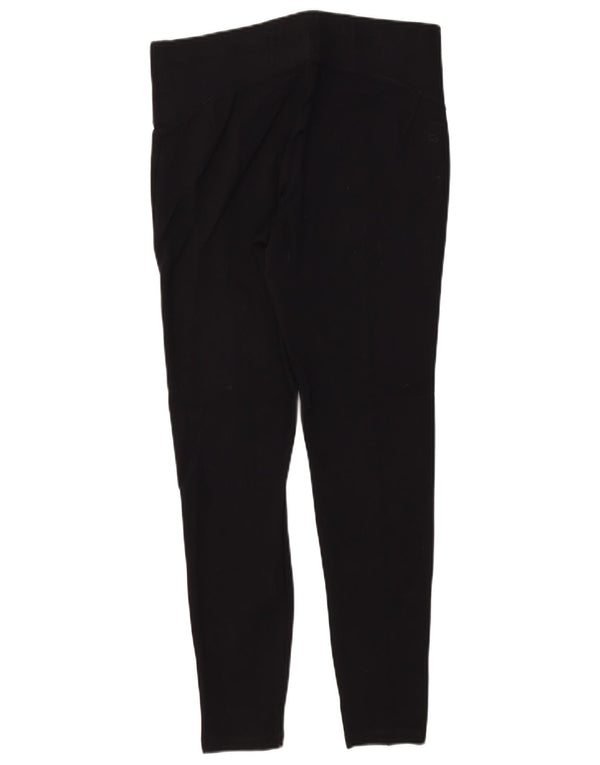 MARKS & SPENCER Womens Leggings UK 14 Large Black Viscose