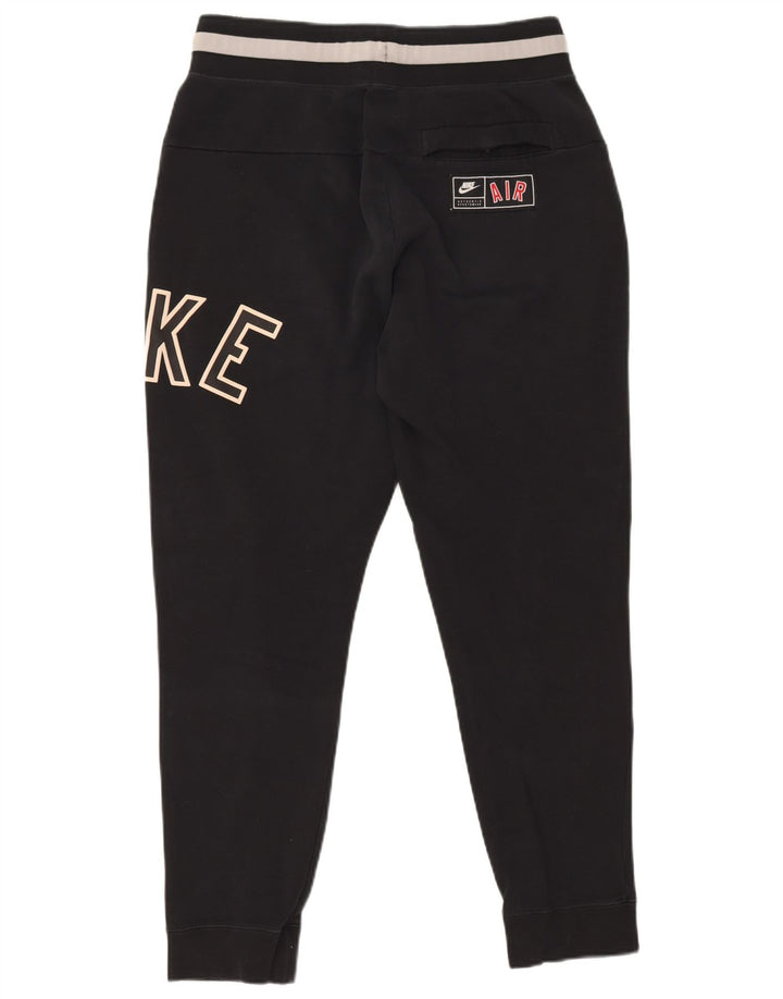Nike Mens Graphic Tracksuit Trousers Joggers Medium  Black Cotton