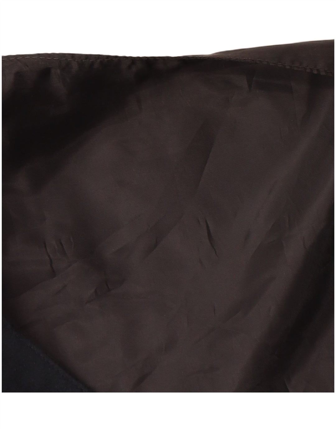 Vintage Mens Suede Waistcoat Medium Navy Blue