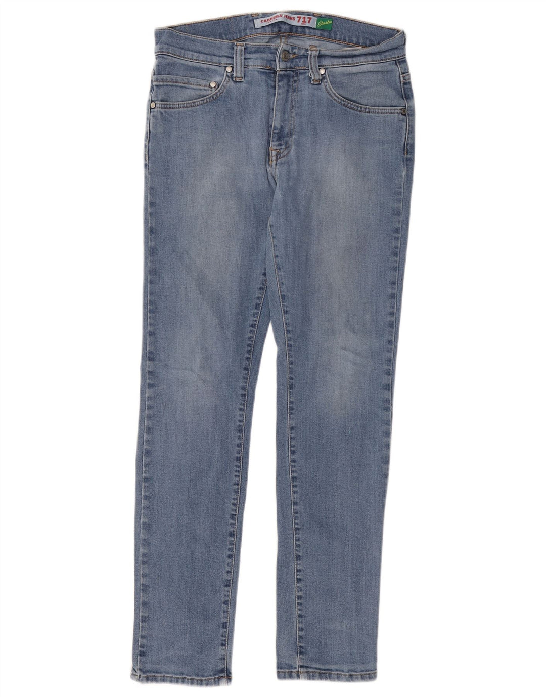CARRERA Mens 717 Slim Jeans W30 L31 Blue Cotton