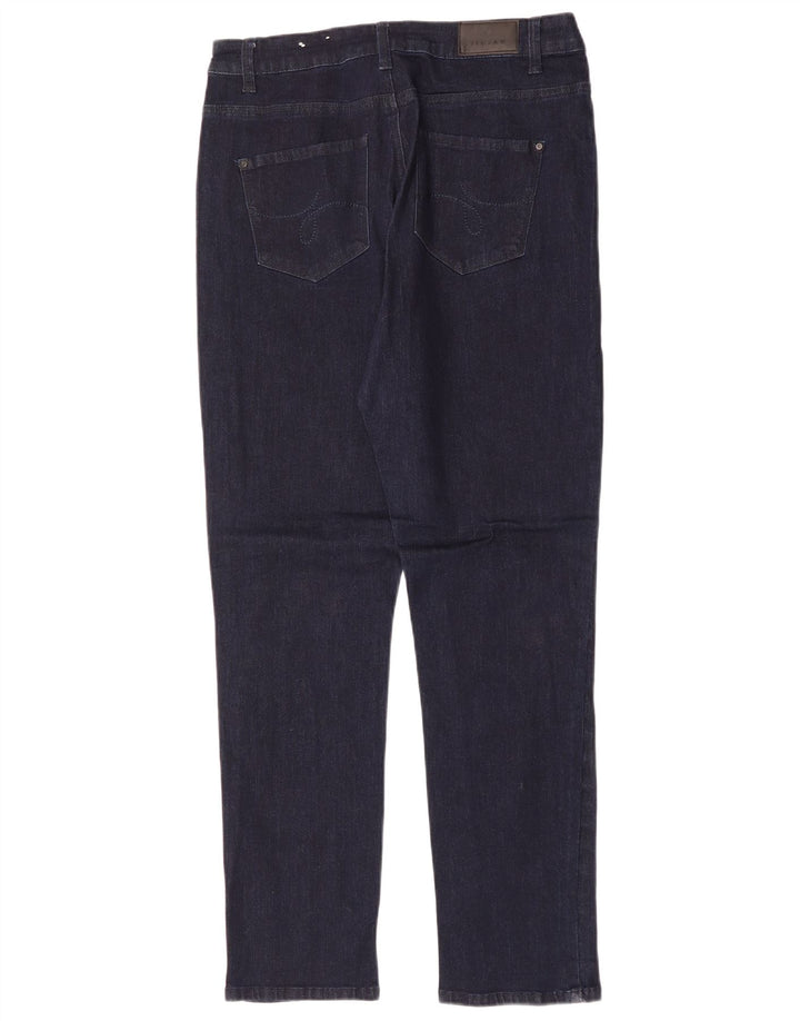 JIGSAW Womens Slim Jeans UK 14 Large W32 L31 Navy Blue