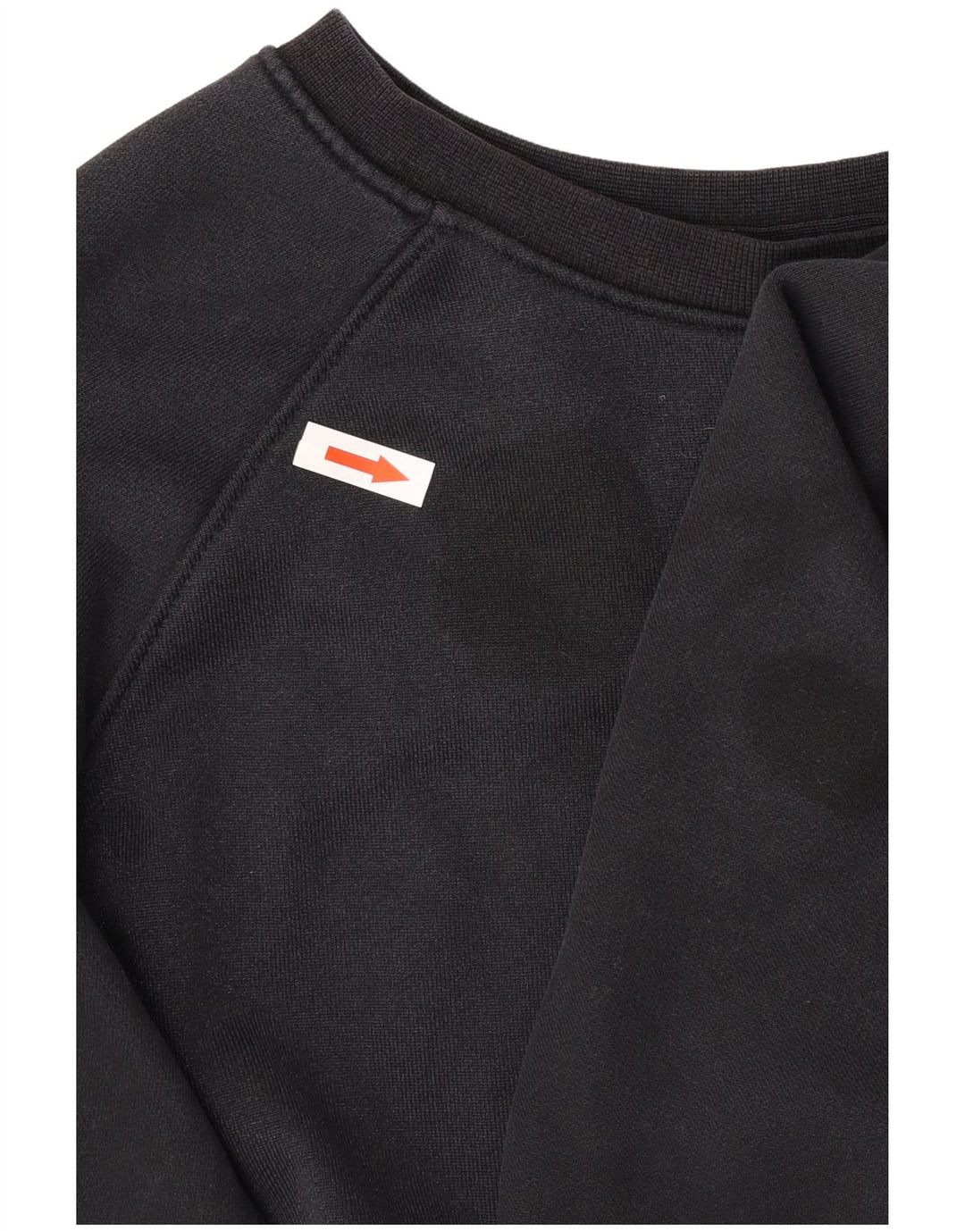 NIKE Boys Graphic Sweatshirt Jumper 13-14 Years XL Black Cotton