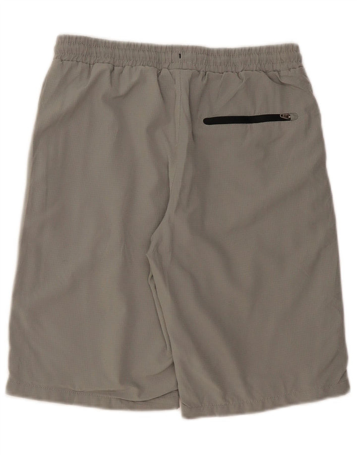 Eddie Bauer Boys Sport Shorts 14-15 Years Large Grey Polyester