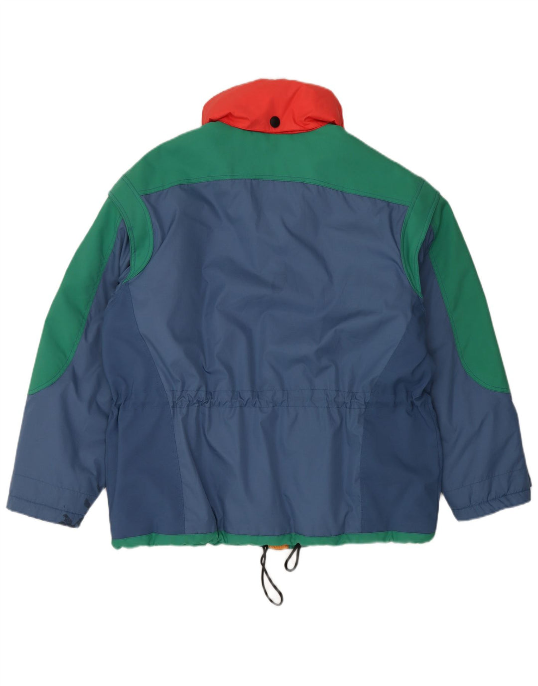 DIADORA Mens Ski Jacket UK 40 Large Blue Colourblock Polyester