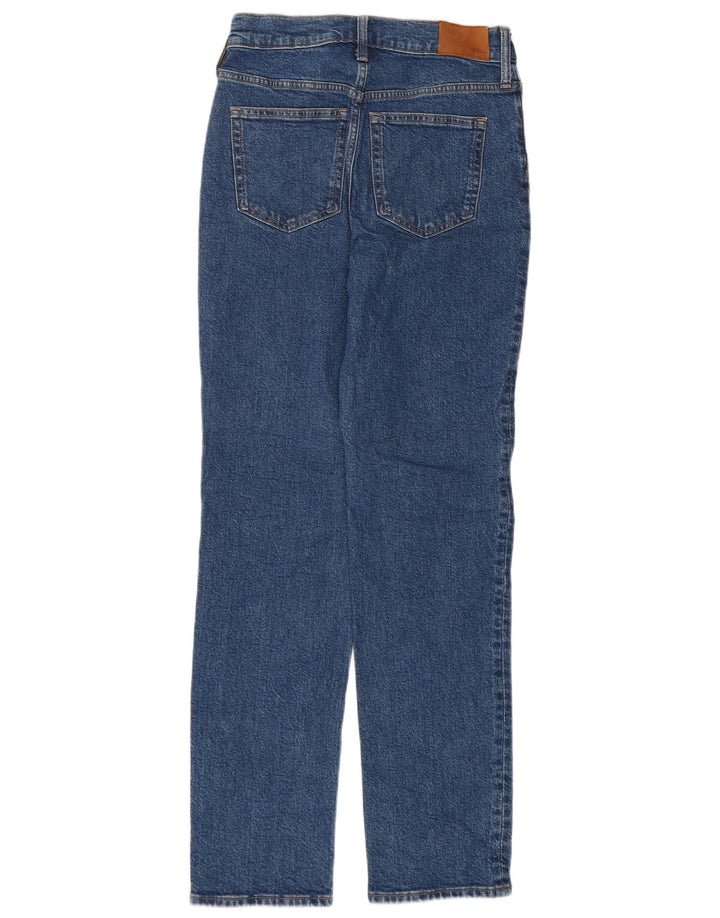 J. CREW Womens Straight Jeans W25 L30  Blue