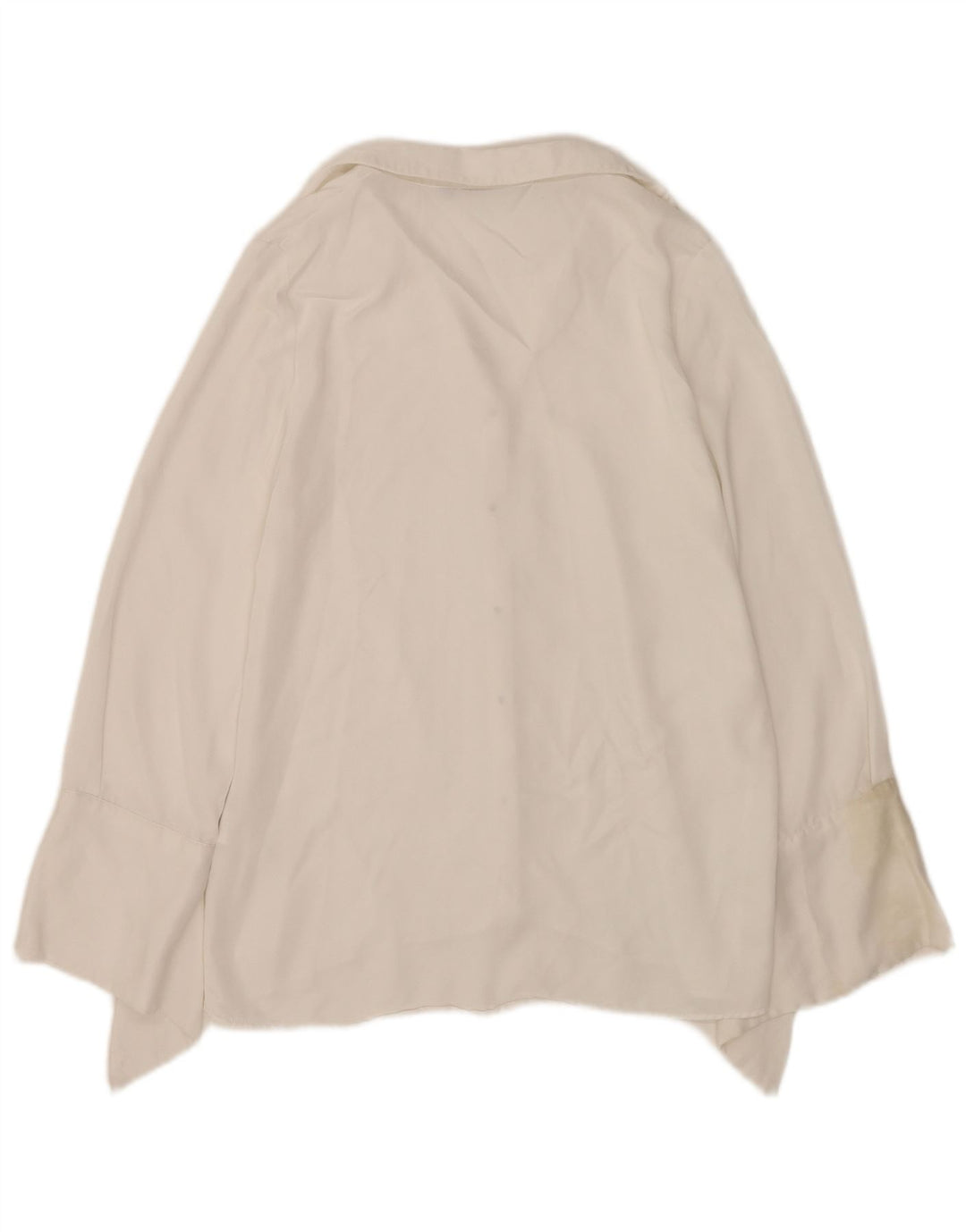 Zara Womens Shirt Blouse UK 10 Small White Viscose