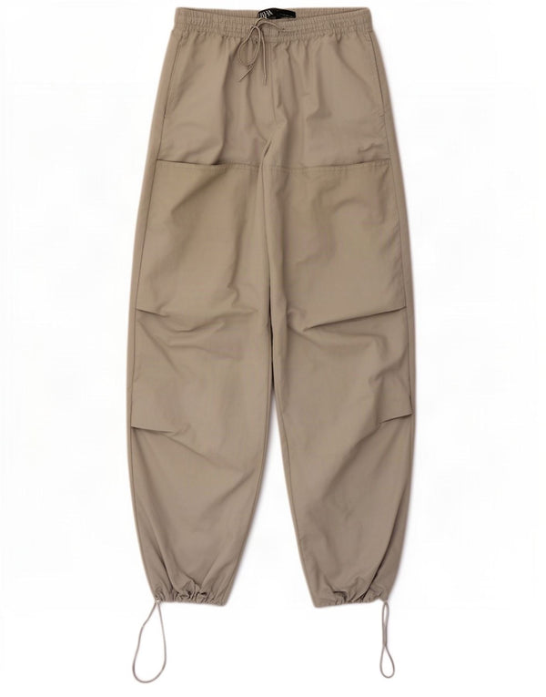 Zara Womens Relaxed Fit Casual Trousers XS W24 L29 Grey Polyamide