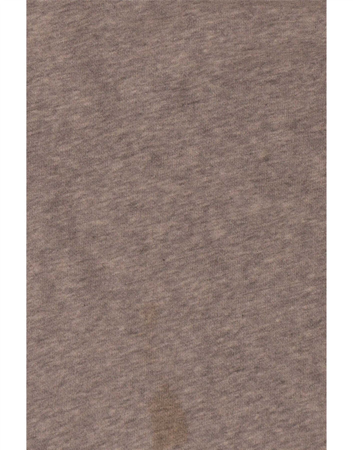 Nike Mens Hoodie Jumper Medium Grey Cotton