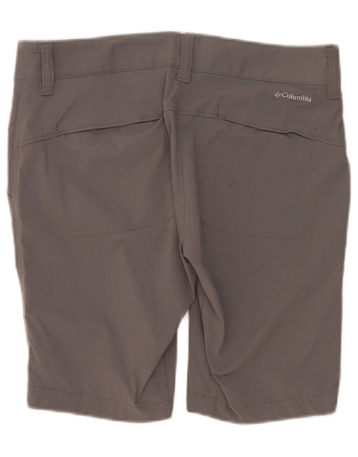 Columbia Womens Cargo Shorts US 6 Medium W30  Grey Nylon