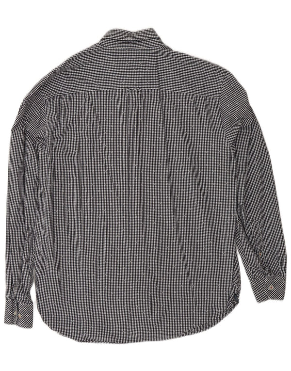 Joules Mens Shirt Large Navy Blue Gingham