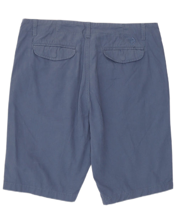 Dack's Mens Regular Fit Chino Shorts IT 50 Large W34 Blue Cotton