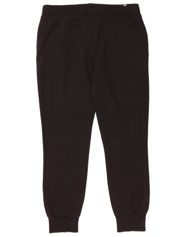 PUMA Womens Tracksuit Trousers Joggers UK 16 Large Black Cotton