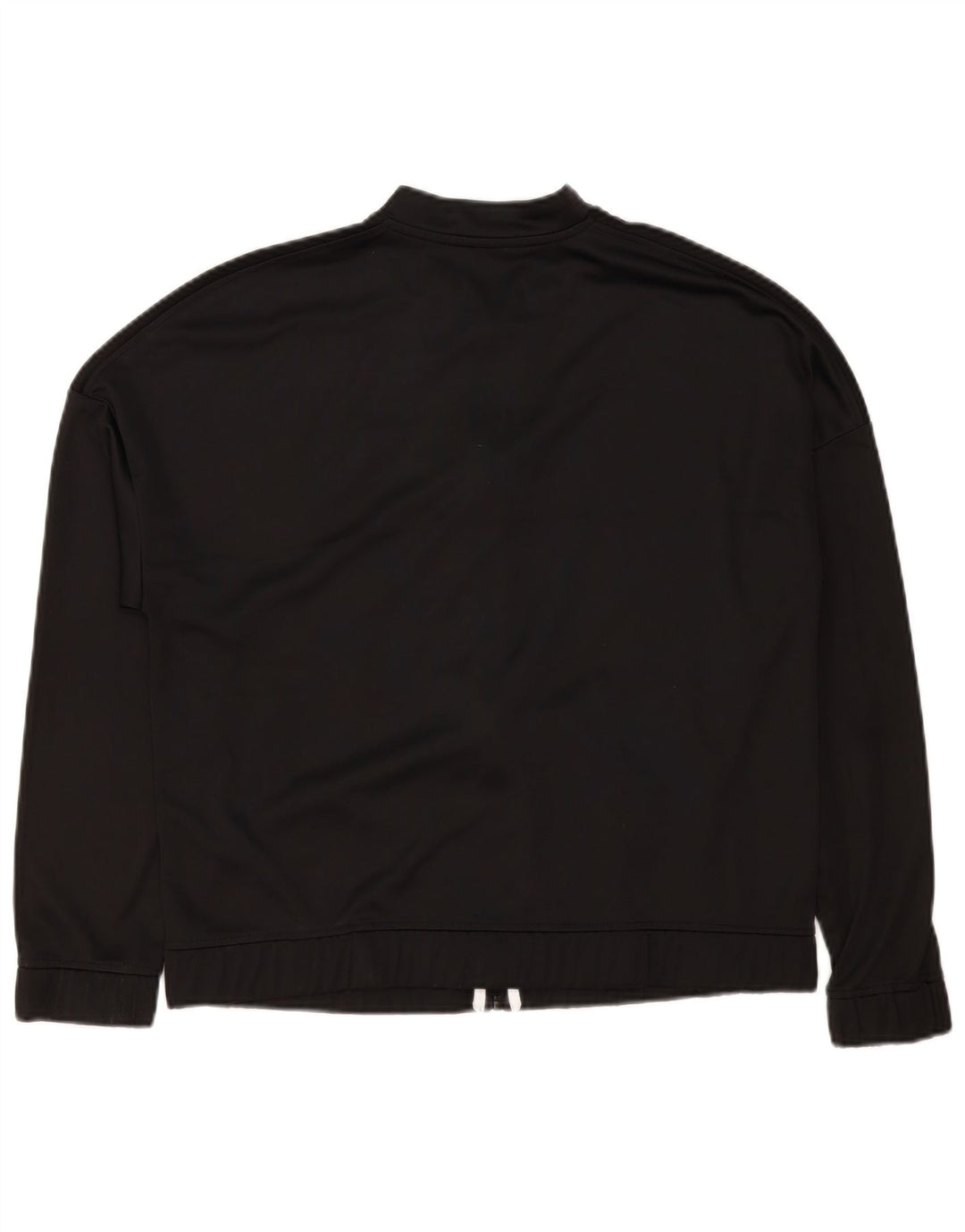 Diadora Boys Tracksuit Top Jacket 15-16 Years Large Black Polyester