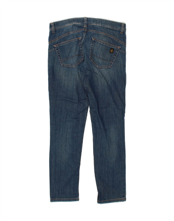 REFRIGIWEAR Womens Slim Jeans W30 L29 Blue Cotton Vintage Refrigiwear and Second-Hand Refrigiwear from Messina Hembry 