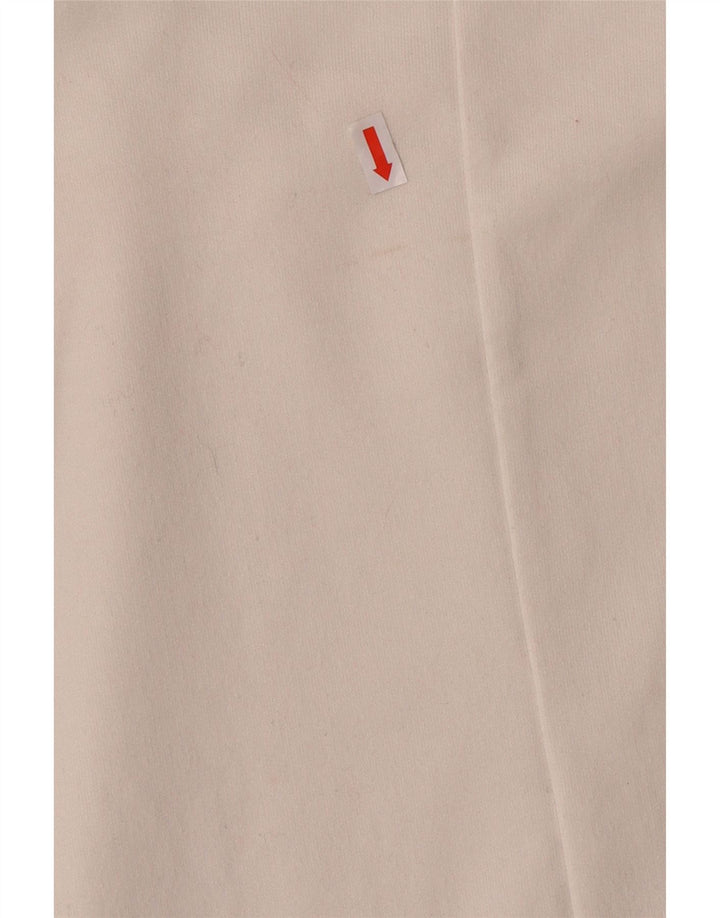 ZARA Womens Oversized Sweatshirt Jumper UK 14 Medium White Colourblock