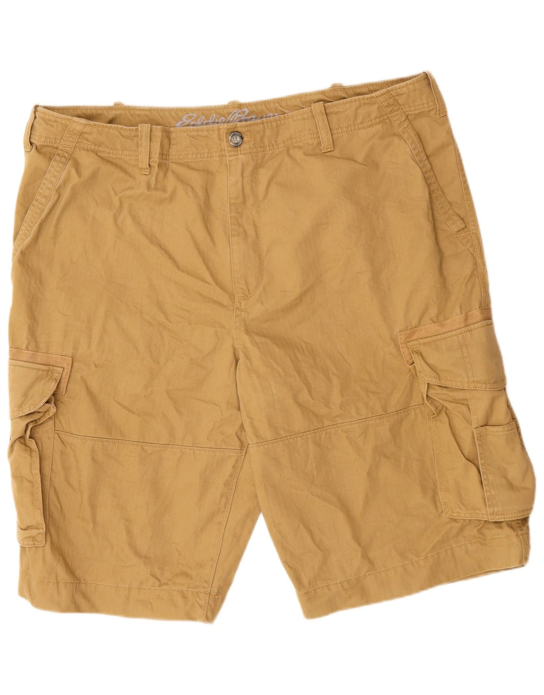 Eddie Bauer Mens Cargo Shorts W42 2XL Beige