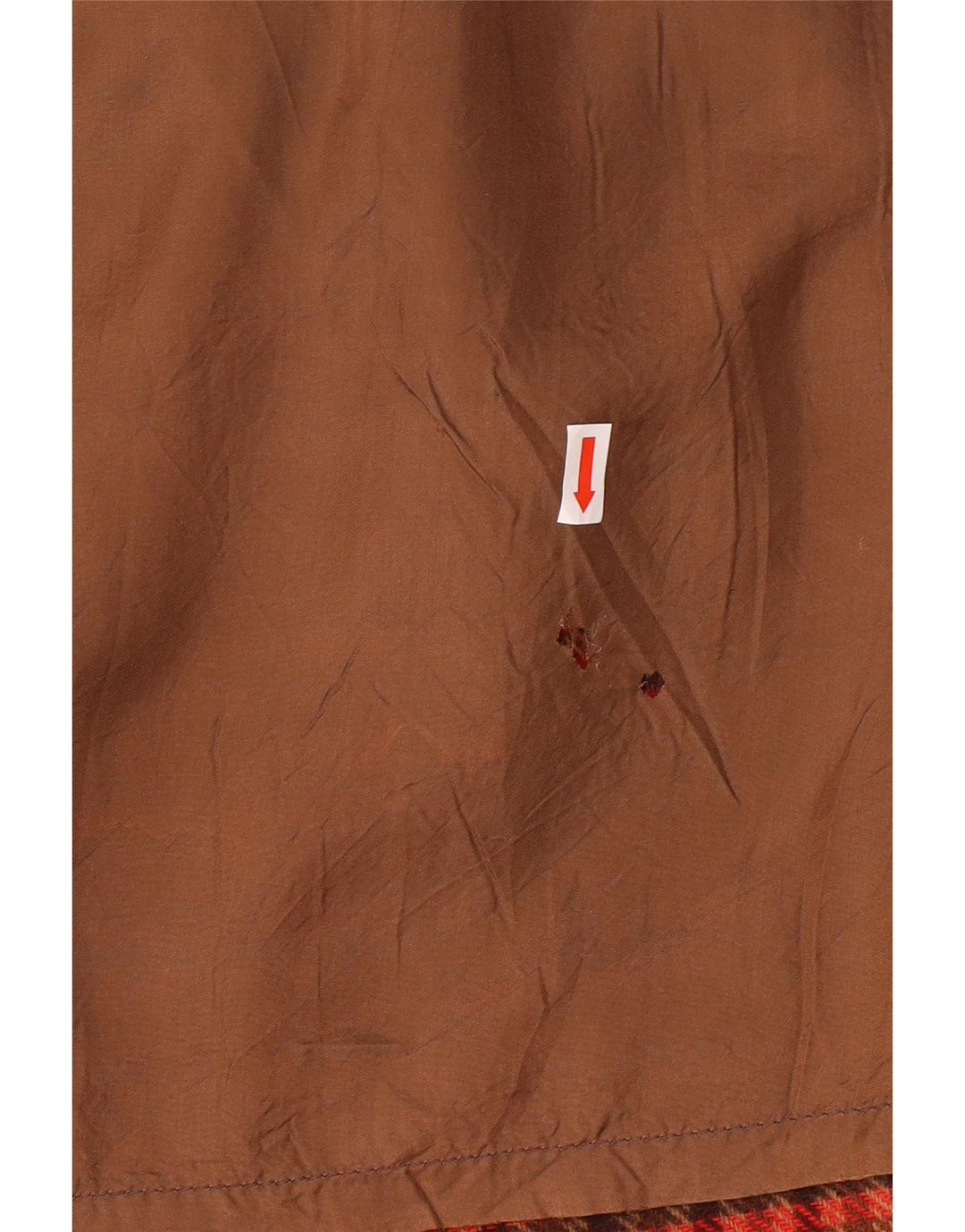 VALENTINO Womens Miss V A-Line Skirt W30 Medium Red Houndstooth Wool