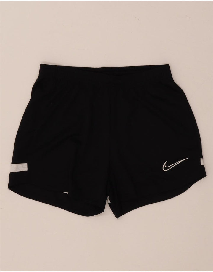 NIKE Mens Dri Fit Sport Shorts XS  Black Colourblock Polyester