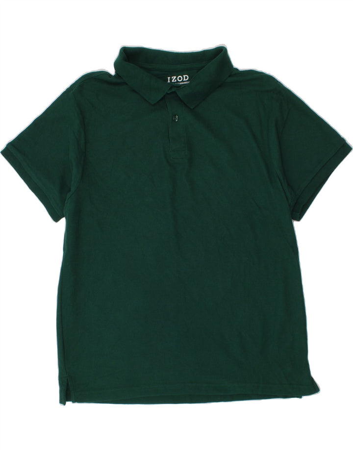 IZOD Mens Polo Shirt Large Green Cotton Vintage Izod and Second-Hand Izod from Messina Hembry 