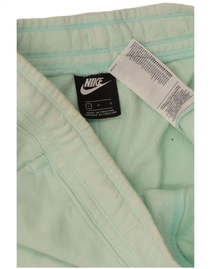 Nike Mens Sport Shorts Large  Green Cotton