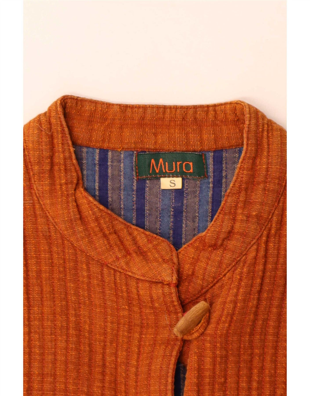 Vintage Womens Bomber Jacket UK 10 Small Orange