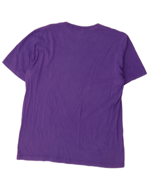 Nike Mens Standard Fit Graphic T-Shirt Top Large Purple Cotton