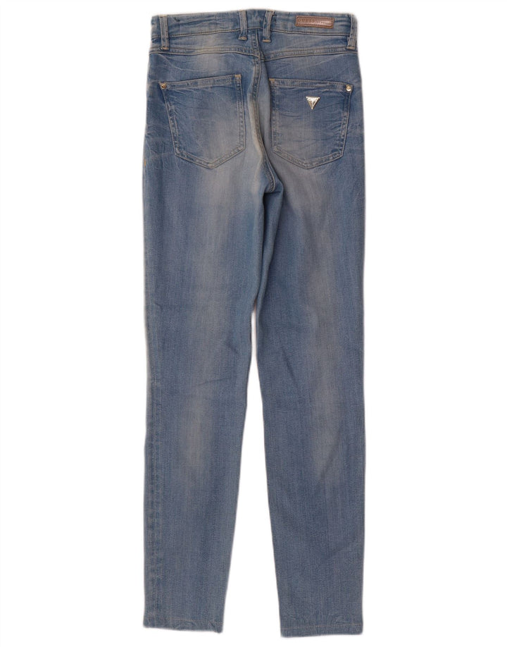 Guess Womens Skinny Jeans W24 L27 Blue