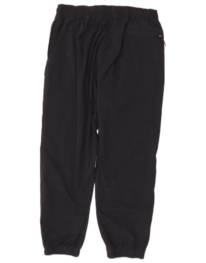 Nike Mens Tracksuit Trousers Joggers Medium  Black Nylon