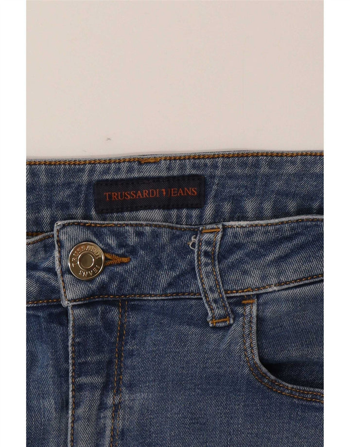 Trussardi Womens Slim Jeans W29 L32 Blue