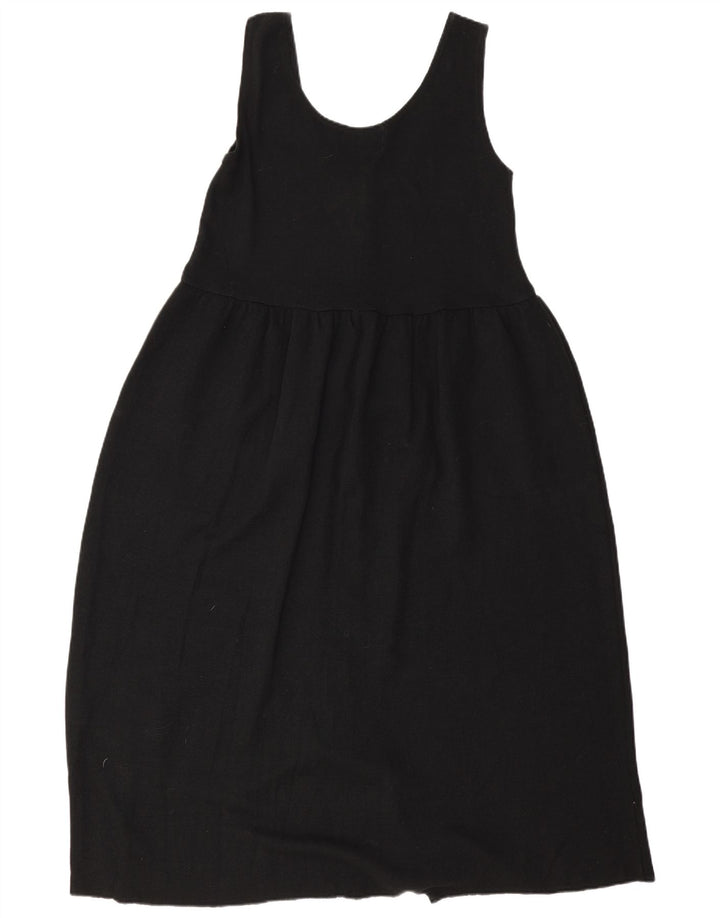 Kaos Womens Sleeveless Basic Dress One Size Black Wool