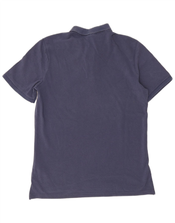 Nike Mens Polo Shirt Large Navy Blue Cotton