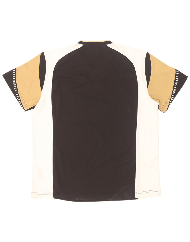 Lotto Mens Graphic T-Shirt Top XL Multicoloured Colourblock Polyester