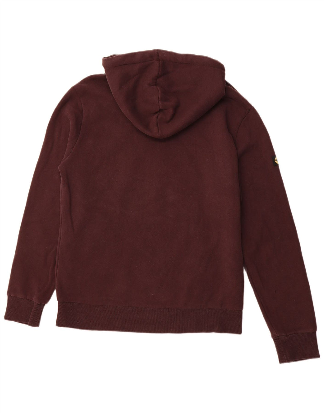 SUPERDRY Mens Graphic Hoodie Jumper XL Burgundy Cotton