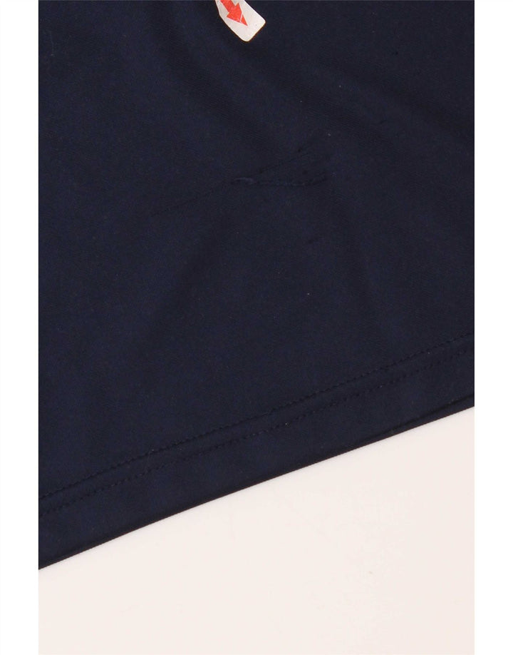 Nike Mens Dri Fit Polo Shirt Large Navy Blue Colourblock Polyester
