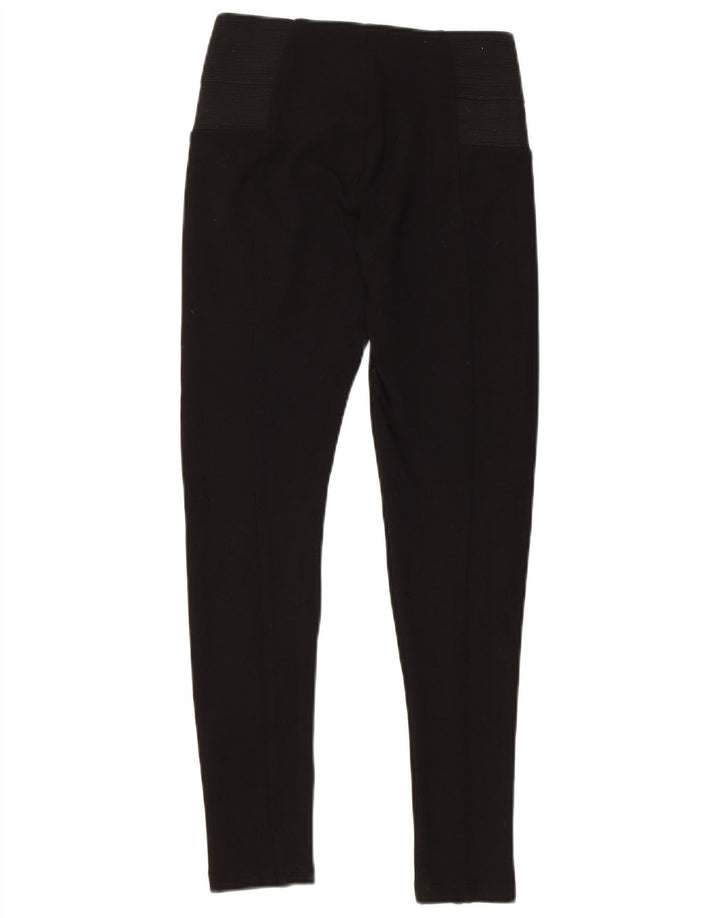 Zara Womens Leggings UK 10 Small  Black