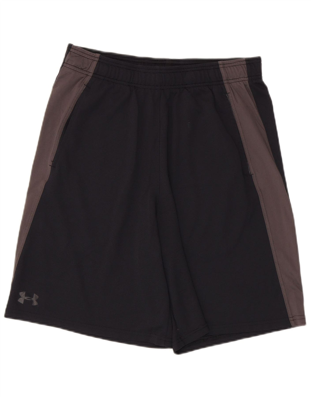 UNDER ARMOUR Mens Sport Shorts Large Black Colourblock