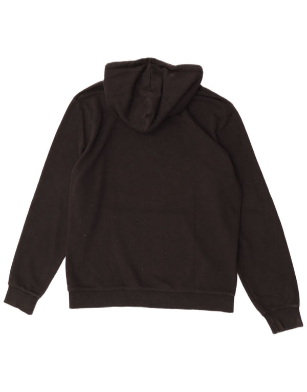 Puma Mens Hoodie Jumper Medium Black Cotton