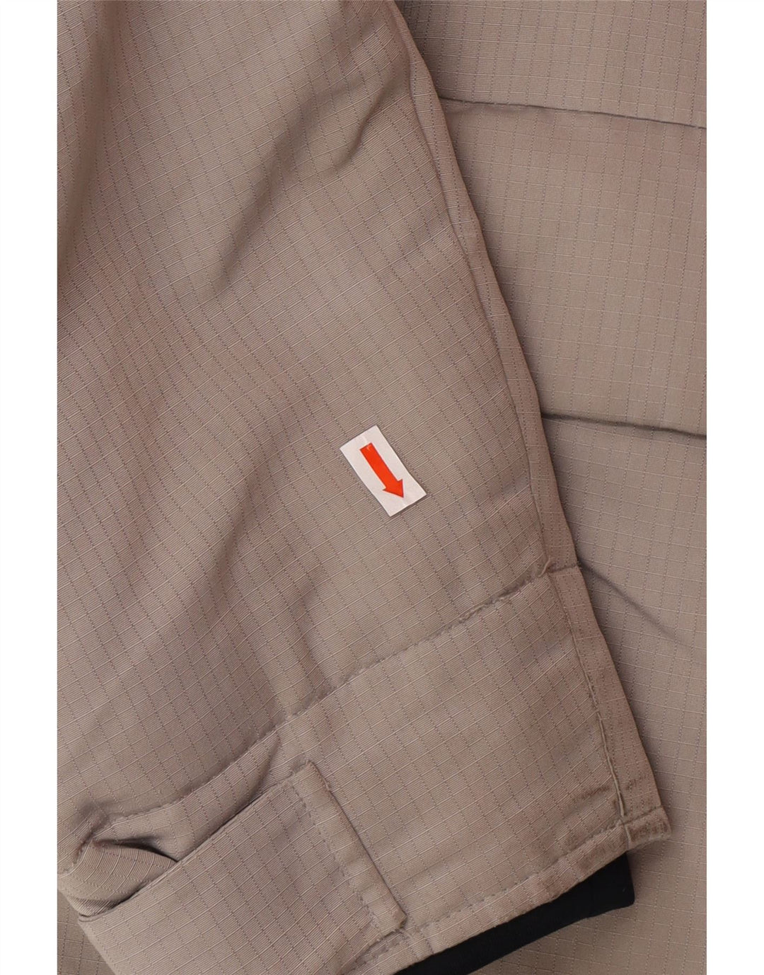 HOLLISTER Mens Hooded Padded Jacket UK 40 Large Grey Polyester