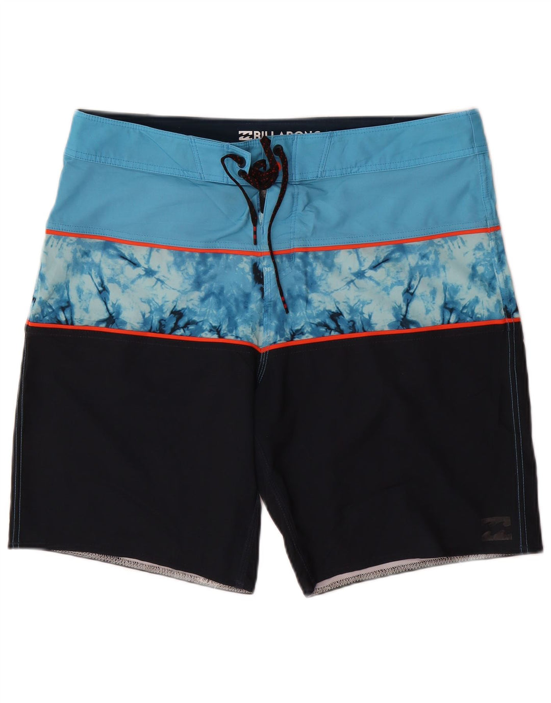 BILLABONG Mens Swimming Shorts Medium Blue Colourblock