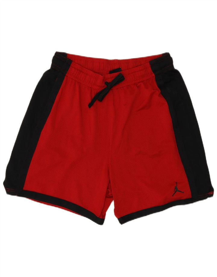 Jordan Mens Sport Shorts XL Red Colourblock Polyester