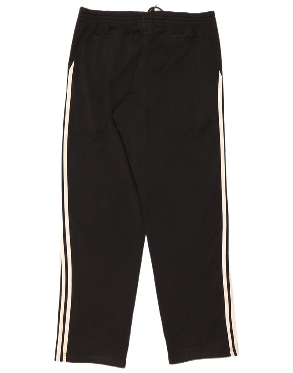 Adidas Mens Tracksuit Trousers UK 40/42 Medium Black Polyester