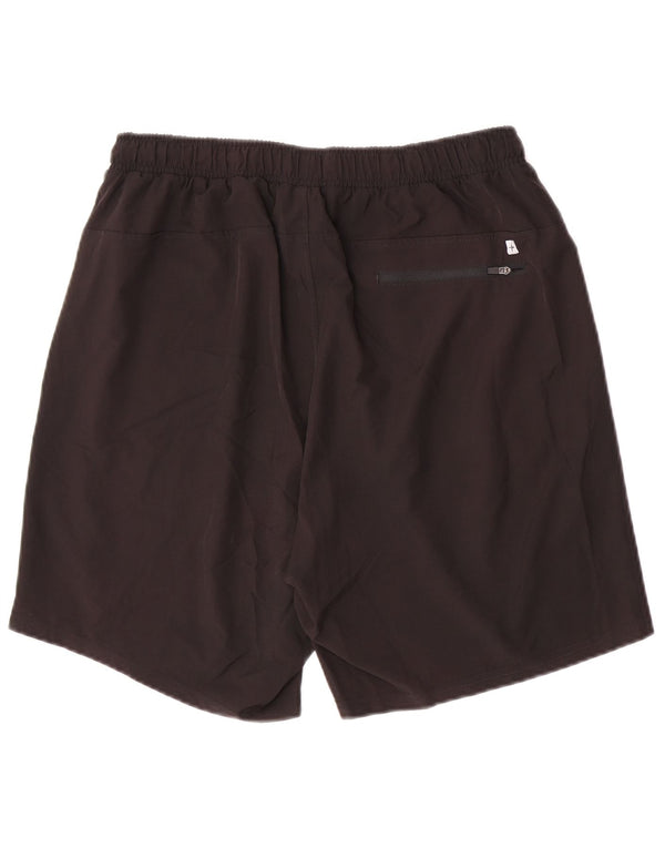 Mountain Warehouse Mens Regular Fit Sport Shorts Large Black Polyester