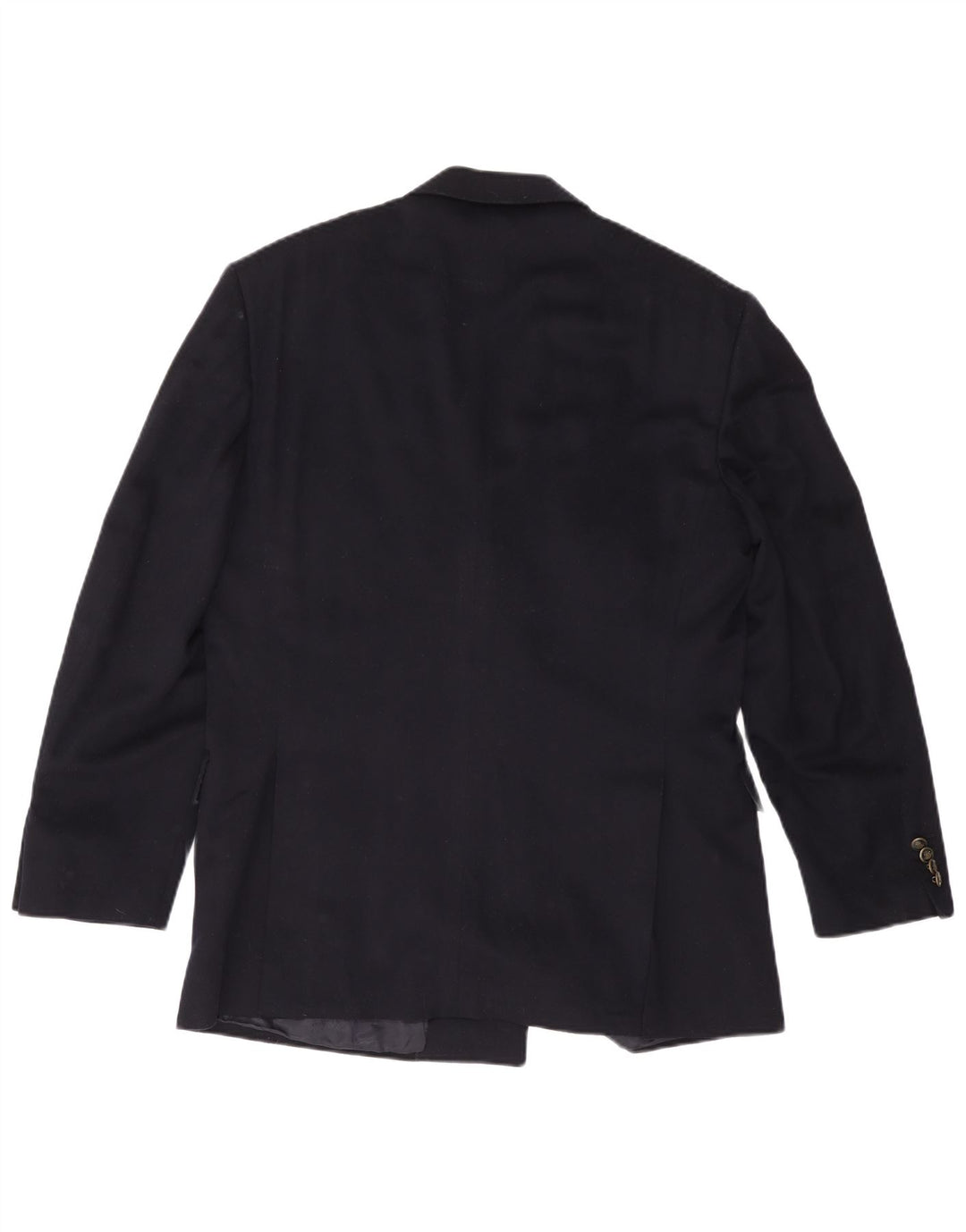 BELVEST Mens Double Breasted Blazer Jacket IT 52 XL Navy Blue Wool