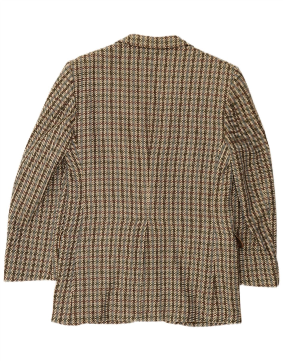 Aquascutum Mens 2 Button Blazer Jacket UK 36 Small Multicoloured Cashmere