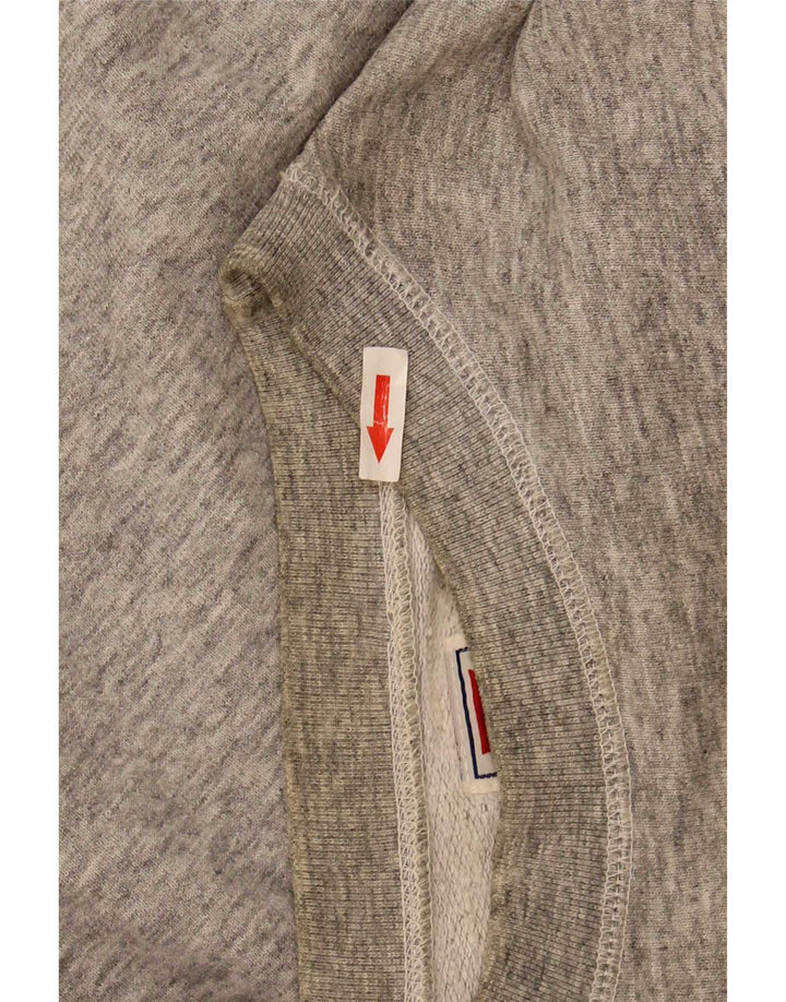 Levi's Mens Graphic Sweatshirt Jumper XL Grey Flecked Cotton