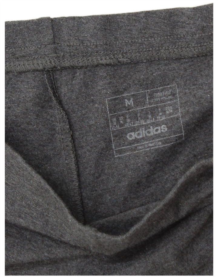 ADIDAS Womens Tight Fit Leggings UK 12/14 Medium  Grey
