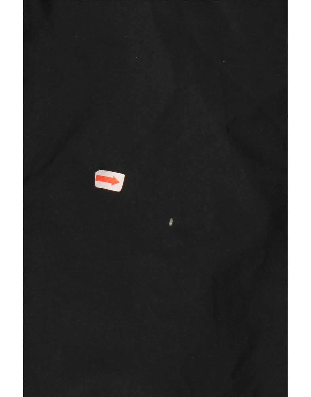 NIKE Boys Hooded Rain Jacket 12-13 Years Large Black Colourblock Polyester