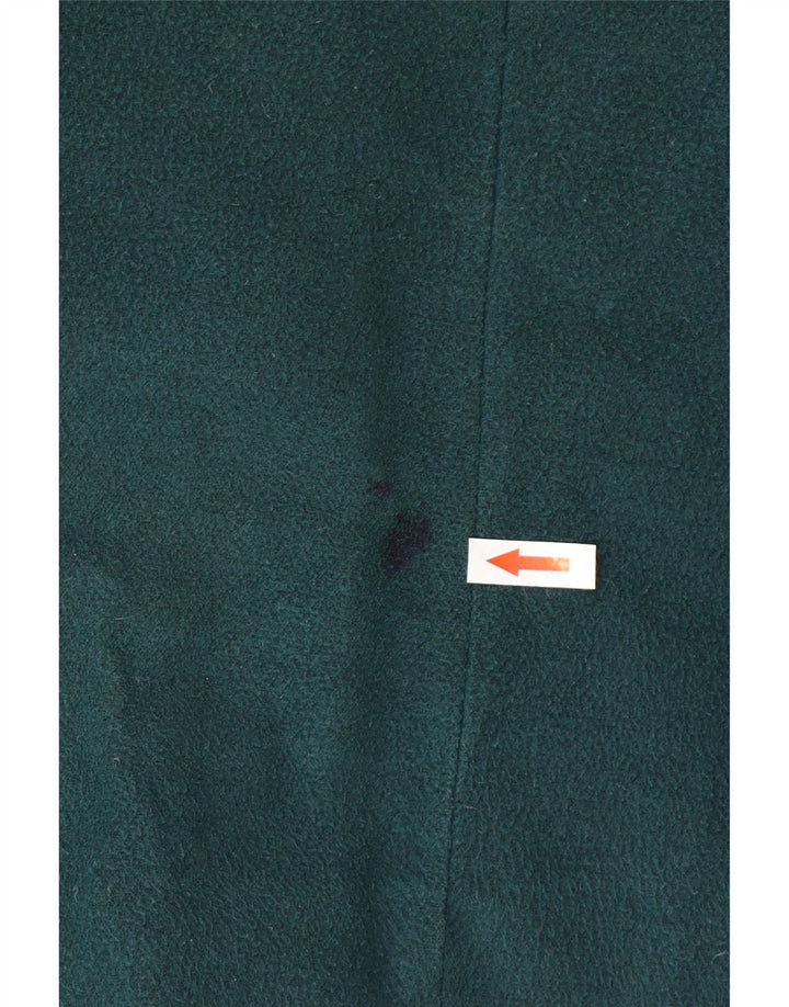 Marks & Spencer Womens Double Breasted Blazer Jacket UK 12 Medium Green