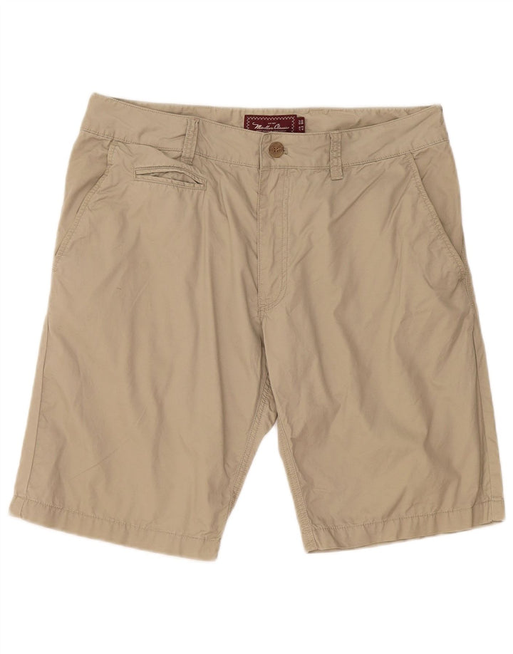 Marlboro Classics Mens Chino Shorts EU 50 Large W36 Khaki